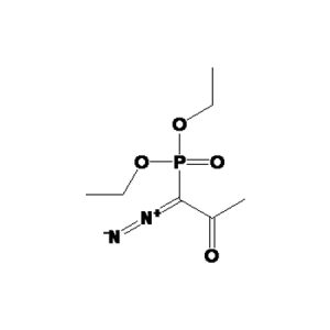 (1-diazo-2-oxo-propyl)-phosphonic acid diethyl ester.