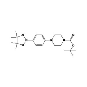 tert-butyl 4-(4-(4,4,5,5-tetramethyl-1,3,2-dioxaborolan-2-yl)phenyl)piperazine-1-carboxylate
